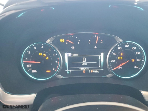 2018 Chevrolet Traverse Premier with VIN 1GNERKKW6JJ283578, listed as a Copart auction lot 48340035 with 104,124 mi miles and Salvage Title. Bid and sale history available at carsss.com. Image 9.