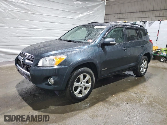 2011 Toyota RAV4 Ltd with VIN 2T3DK4DV0BW055524, listed as a Copart auction lot 47546935 with 165,175 mi miles and Salvage Title. Bid and sale history available at carsss.com. Image 1.