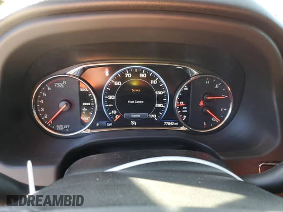 2021 GMC Acadia SLT with VIN 1GKKNML41MZ162130, listed as a Copart auction lot 81525724 with 77,042 mi miles and Non Repairable. Bid and sale history available at DreamBid. Image 9.