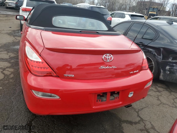 2007 Toyota Camry Solara SE with VIN 4T1FA38P87U118046, listed as a Copart auction lot 51619835 with 66,645 mi miles and Salvage Title. Bid and sale history available at carsss.com. Image 6.
