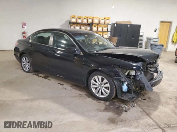 2011 Honda Accord EX with VIN 1HGCP2F7XBA030131, listed as a Copart auction lot 63010895 with 164,058 mi miles and Salvage title. Bid and sale history available at DreamBid. Image 4.