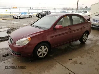 2009 Hyundai Accent Auto GLS with VIN KMHCN46C89U339954, listed as a Copart auction lot 49013765 with 112,720 mi miles and Salvage Title. Bid and sale history available at carsss.com. Image 1.