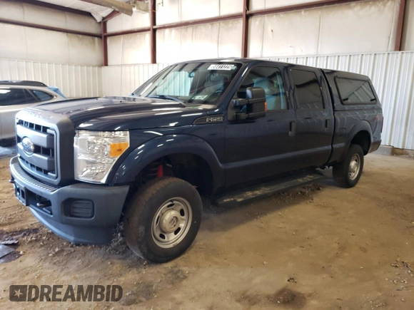 2015 Ford F-250 Lariat z VIN 1FT7W2B61FED10714, wystawiony jako Copart lot #56411225 z przebiegiem 50 402 mil mil oraz Czysty tytuł • Clean title. Historia ofert i sprzedaży dostępna na DreamBid. Obrazek 1.