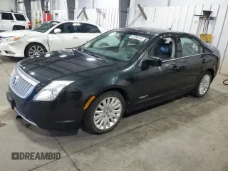 2010 Mercury Milan Hybrid with VIN 3MEDM0L32AR659094, listed as a Copart auction lot 53280235 with 127,393 mi miles and Clean Title. Bid and sale history available at carsss.com. Image 1.