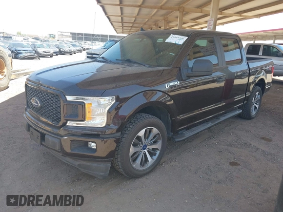 2020 Ford F-150 XL with VIN 1FTEW1CPXLKD65345, listed as a IAAI auction lot 41969536 with 40,492 mi miles. Bid and sale history available at carsss.com. Image 17.