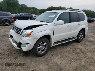 2009 Lexus GX 470 z VIN JTJBT20X690177574, wystawiony jako Copart lot #56981165 z przebiegiem 167 415 mil mil oraz Szkoda całkowita • Salvage title. Historia ofert i sprzedaży dostępna na DreamBid. Obrazek 1.