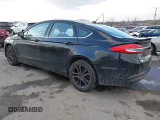 2018 Ford Fusion SE with VIN 3FA6P0HD1JR264641, listed as a IAAI auction lot 41366906 with 116,785 mi miles. Bid and sale history available at carsss.com. Image 3.