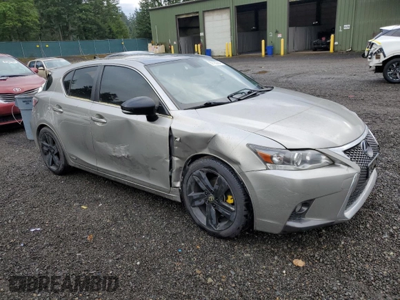 2017 Lexus CT with VIN JTHKD5BH2H2286719, listed as a Copart auction lot 82180384 with 118,685 mi miles and Salvage Title. Bid and sale history available at carsss.com. Image 4.