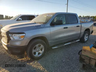 2019 Ram 1500 Tradesman with VIN 1C6RREGTXKN579375, listed as a Copart auction lot 76396434 with 93,889 mi miles and Salvage Title. Bid and sale history available at carsss.com. Image 1.