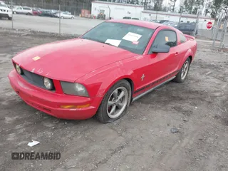 2006 Ford Mustang Standard with VIN 1ZVHT80N465163375, listed as a IAAI auction lot 41699496 with 179,854 mi miles. Bid and sale history available at carsss.com. Image 2.