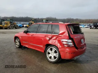 2015 Mercedes-Benz GLK 350 with VIN WDCGG5HB5FG429934, listed as a Copart auction lot 86703344 with 121,092 mi miles and Salvage Title. Bid and sale history available at DreamBid. Image 2.