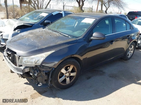 2014 Chevrolet Cruze 1LT with VIN 1G1PC5SB6E7134651, listed as a IAAI auction lot 41764403 with 177,122 mi miles. Bid and sale history available at carsss.com. Image 2.