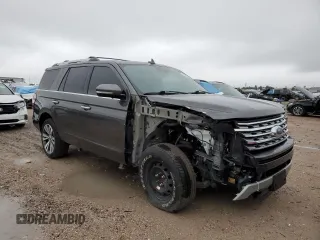 2020 Ford Expedition Limited with VIN 1FMJU1KT4LEA07929, listed as a Copart auction lot 56154595 with 51,472 mi miles and Salvage title. Bid and sale history available at DreamBid. Image 4.