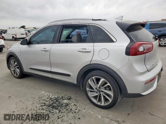 2017 Kia Niro Touring with VIN KNDCE3LC3H5066322, listed as a Copart auction lot 53818465 with 113,794 mi miles and Salvage Title. Bid and sale history available at carsss.com. Image 2.