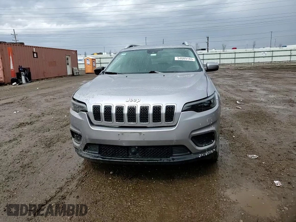2021 Jeep Cherokee Latitude with VIN 1C4PJMCB2MD193315, listed as a Copart auction lot 54089145 with 60,979 mi miles and Salvage title. Bid and sale history available at DreamBid. Image 13.