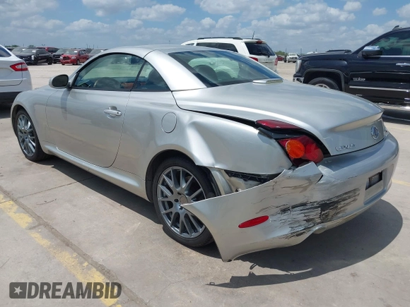 2002 Lexus SC 430 с VIN JTHFN48Y420001389, выставлен на аукционе IAAI как лот 42438710 с пробегом 110 092 миль миль и . История ставок и продаж доступна на DreamBid. Изображение 3.