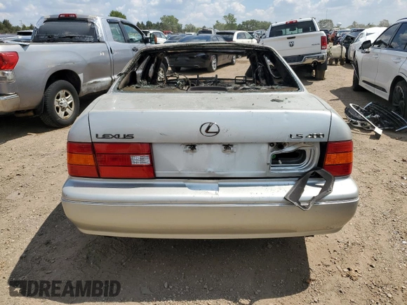 2000 Lexus LS 400 z VIN JT8BH28F2Y0180758, wystawiony jako Copart lot #67166494 z przebiegiem Nie podano mil oraz Nie do naprawy • Non repairable. Historia ofert i sprzedaży dostępna na DreamBid. Obrazek 6.