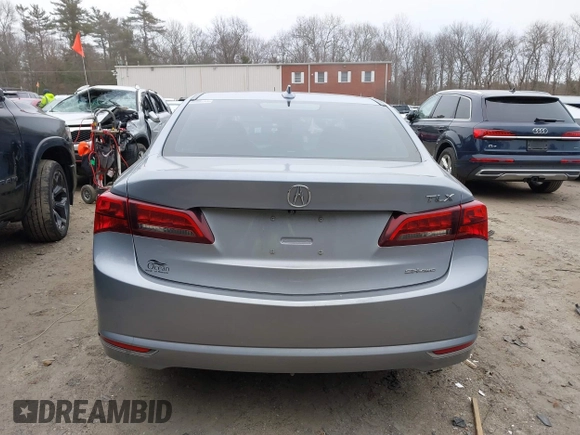 2015 Acura TLX V6 Tech with VIN 19UUB3F58FA005919, listed as a IAAI auction lot 41245647 with 110,505 mi miles. Bid and sale history available at carsss.com. Image 17.