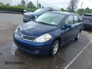 2007 Nissan Versa 1.8 SL with VIN 3N1BC11E67L420474, listed as a IAAI auction lot 41887735 with 199,094 mi miles. Bid and sale history available at carsss.com. Image 19.