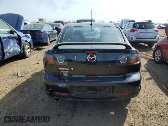 2005 Mazda 3 s with VIN JM1BK323151227825, listed as a Copart auction lot 48752855 with 142,316 mi miles and Salvage Title. Bid and sale history available at carsss.com. Image 6.
