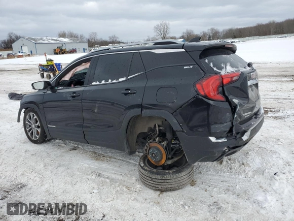 2018 GMC Terrain SLT with VIN 3GKALVEX3JL217694, listed as a Copart auction lot 87689185 with 76,081 mi miles and Salvage Title. Bid and sale history available at carsss.com. Image 2.