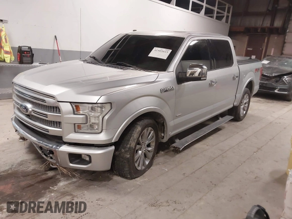 2017 Ford F-150 XL with VIN 1FTEW1EG4HFC45490, listed as a IAAI auction lot 41505033 with 122,991 mi miles. Bid and sale history available at carsss.com. Image 18.