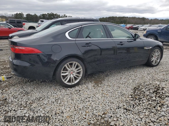 2017 Jaguar XF 35t Prestige with VIN SAJBE4BV2HCY37158, listed as a Copart auction lot 41450445 with 94,800 mi miles and Salvage Title. Bid and sale history available at carsss.com. Image 3.