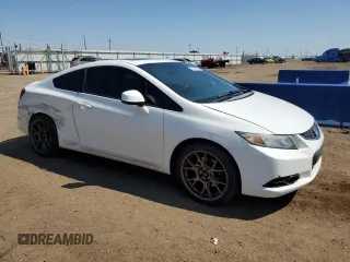 2013 Honda Civic Si with VIN 2HGFG4A56DH705475, listed as a Copart auction lot 61443235 with 156,656 mi miles and Salvage title. Bid and sale history available at DreamBid. Image 4.