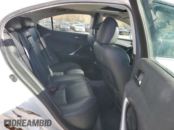 2008 Lexus IS 250 with VIN JTHCK262X85018224, listed as a Copart auction lot 49341605 with 148,410 mi miles and Salvage Title. Bid and sale history available at carsss.com. Image 10.