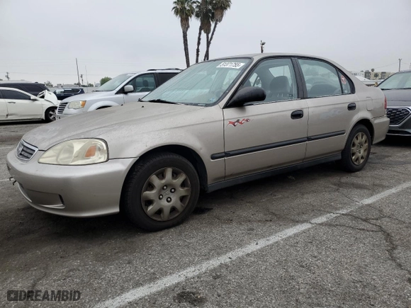 2000 Honda Civic DX with VIN 1HGEJ662XYL029256, listed as a Copart auction lot 51371755 with 94,047 mi miles and Clean Title. Bid and sale history available at carsss.com. Image 1.