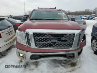 2017 Nissan Titan S with VIN 1N6AA1EJ3HN530354, listed as a Copart auction lot 45652545 with 177,776 mi miles and Salvage Title. Bid and sale history available at carsss.com. Image 5.