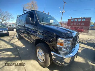 2014 Ford Econoline Cargo Commercial with VIN 1FTNE2EW0EDA49327, listed as a Copart auction lot 53970835 with 103,364 mi miles and Clean Title. Bid and sale history available at carsss.com. Image 2.