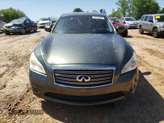 2011 Infiniti M37 with VIN JN1BY1AR5BM376938, listed as a Copart auction lot 52233545 with 193,490 mi miles and Salvage Title. Bid and sale history available at carsss.com. Image 5.