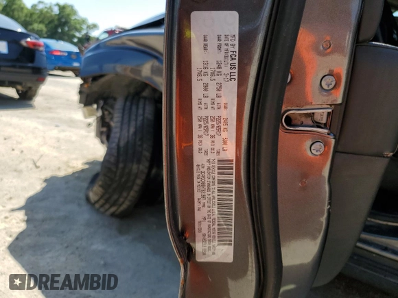 2017 Dodge Journey SE with VIN 3C4PDCAB6HT621987, listed as a Copart auction lot 52559305 with 169,468 mi miles and Salvage Title. Bid and sale history available at DreamBid. Image 13.