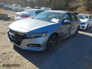 2020 Honda Accord Sedan Sport with VIN 1HGCV1F37LA087837, listed as a IAAI auction lot 40874280 with 100,319 mi miles. Bid and sale history available at carsss.com. Image 17.
