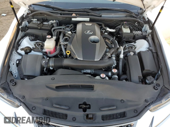 2020 Lexus IS 300 F Sport with VIN JTHGA1D20L5103213, listed as a Copart auction lot 89159195 with 42,803 mi miles and Salvage title. Bid and sale history available at DreamBid. Image 11.