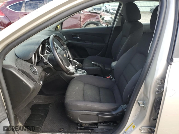 2014 Chevrolet Cruze 1LT with VIN 1G1PC5SB3E7441663, listed as a Copart auction lot 53157435 with 49,667 mi miles and Salvage Title. Bid and sale history available at carsss.com. Image 7.
