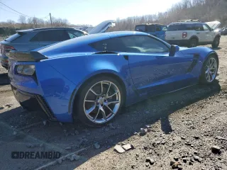 2019 Chevrolet Corvette Z06 2LZ with VIN 1G1YR2D6XK5606259, listed as a Copart auction lot 51643755 with 10,163 mi miles and Non Repairable. Bid and sale history available at carsss.com. Image 3.