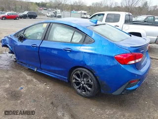 2019 Chevrolet Cruze Premier with VIN 1G1BF5SM0K7104799, listed as a IAAI auction lot 41955692 with 1 mi miles. Bid and sale history available at carsss.com. Image 3.