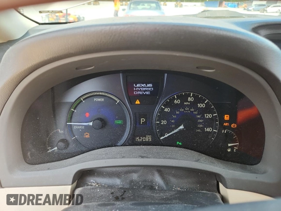 2011 Lexus RX 450h with VIN JTJZB1BA5B2404963, listed as a Copart auction lot 55560515 with 152,089 mi miles and Salvage title. Bid and sale history available at DreamBid. Image 9.