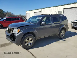 2012 Nissan Pathfinder S with VIN 5N1AR1NB0CC617522, listed as a Copart auction lot 42905995 with 170,212 mi miles and Salvage Title. Bid and sale history available at carsss.com. Image 1.