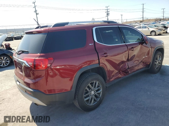 2017 GMC Acadia SLT with VIN 1GKKNMLAXHZ264117, listed as a Copart auction lot 50263825 with 63,406 mi miles and Salvage Title. Bid and sale history available at carsss.com. Image 3.
