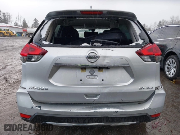 2019 Nissan Rogue SV with VIN KNMAT2MV3KP537050, listed as a IAAI auction lot 41928007 with 84,065 mi miles. Bid and sale history available at carsss.com. Image 6.