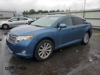 2012 Toyota Venza LE with VIN 4T3BA3BB6CU033834, listed as a Copart auction lot 57939365 with 105,020 mi miles and Salvage title. Bid and sale history available at DreamBid. Image 1.