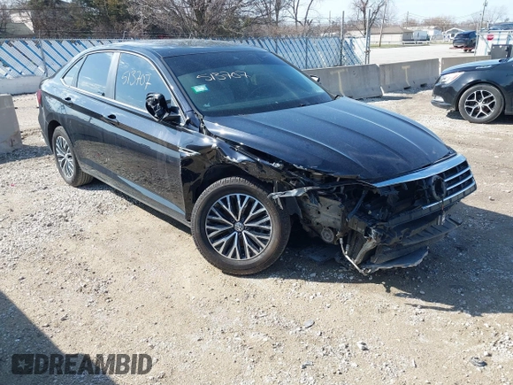 2019 Volkswagen Jetta SEL z VIN 3VWE57BU9KM064213, wystawiony jako IAAI lot #41916005 z przebiegiem 50 719 mil mil oraz . Historia ofert i sprzedaży dostępna na DreamBid. Obrazek 1.