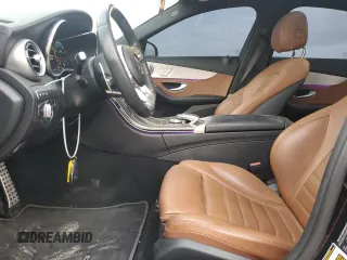 2020 Mercedes-Benz C 43 AMG with VIN 55SWF6EB6LU328288, listed as a Copart auction lot 85975124 with 58,815 mi miles and Salvage Title. Bid and sale history available at carsss.com. Image 7.