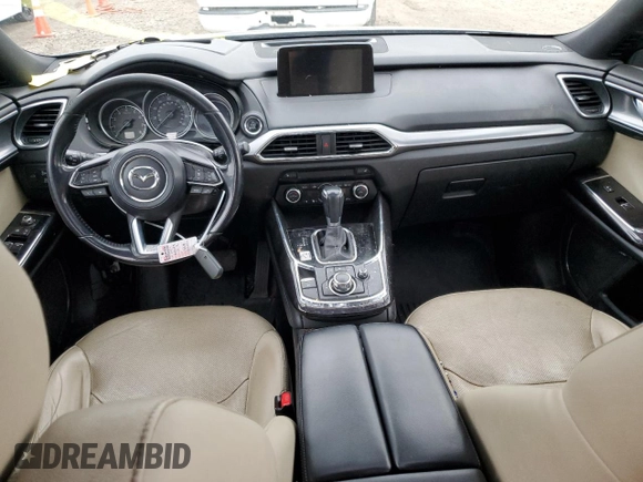2017 Mazda CX-9 Grand Touring with VIN JM3TCBDYXH0143217, listed as a Copart auction lot 81388264 with 130,381 mi miles and Salvage Title. Bid and sale history available at carsss.com. Image 8.