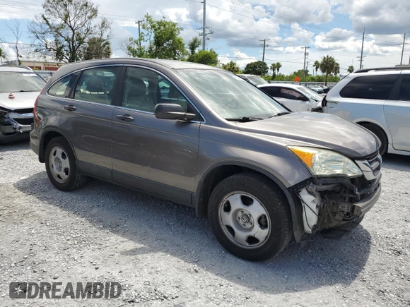 2010 Honda CR-V LX with VIN 5J6RE4H34AL057648, listed as a Copart auction lot 62679515 with 103,047 mi miles and Salvage title. Bid and sale history available at DreamBid. Image 4.