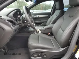2024 Cadillac CT5 Luxury with VIN 1G6DM5RK1R0106920, listed as a Copart auction lot 74776684 with 5,501 mi miles and Salvage title. Bid and sale history available at DreamBid. Image 7.