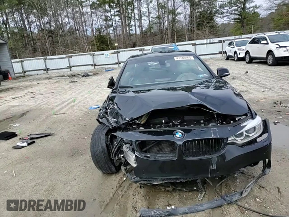 2014 BMW 4 Series 428i xDrive with VIN WBA3T1C53EPS98444, listed as a Copart auction lot 47789445 with 70,271 mi miles and Salvage Title. Bid and sale history available at carsss.com. Image 13.